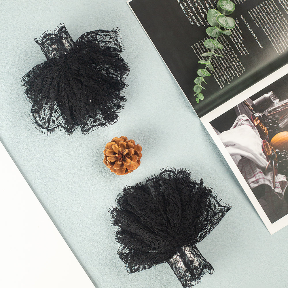 Catherine Osti DEBORAH Black Cuffs