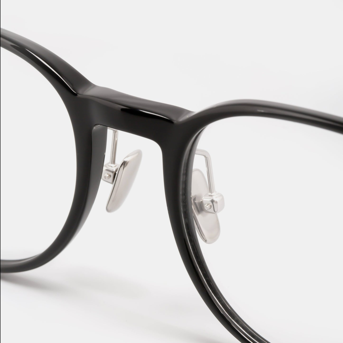 LINDA FARROW Square Black & White Gold Eyeglasses LF16A