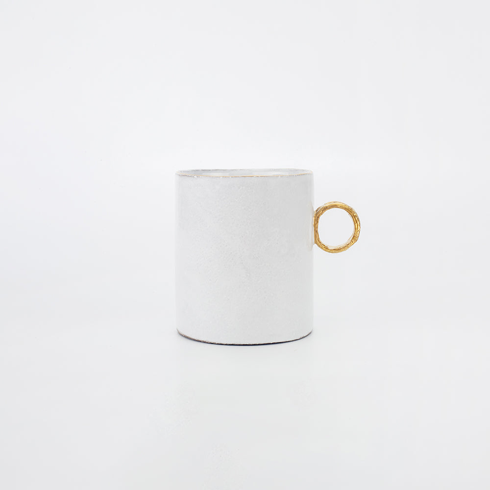 Astier de Villatte蛇环戒指杯TSSSRN390