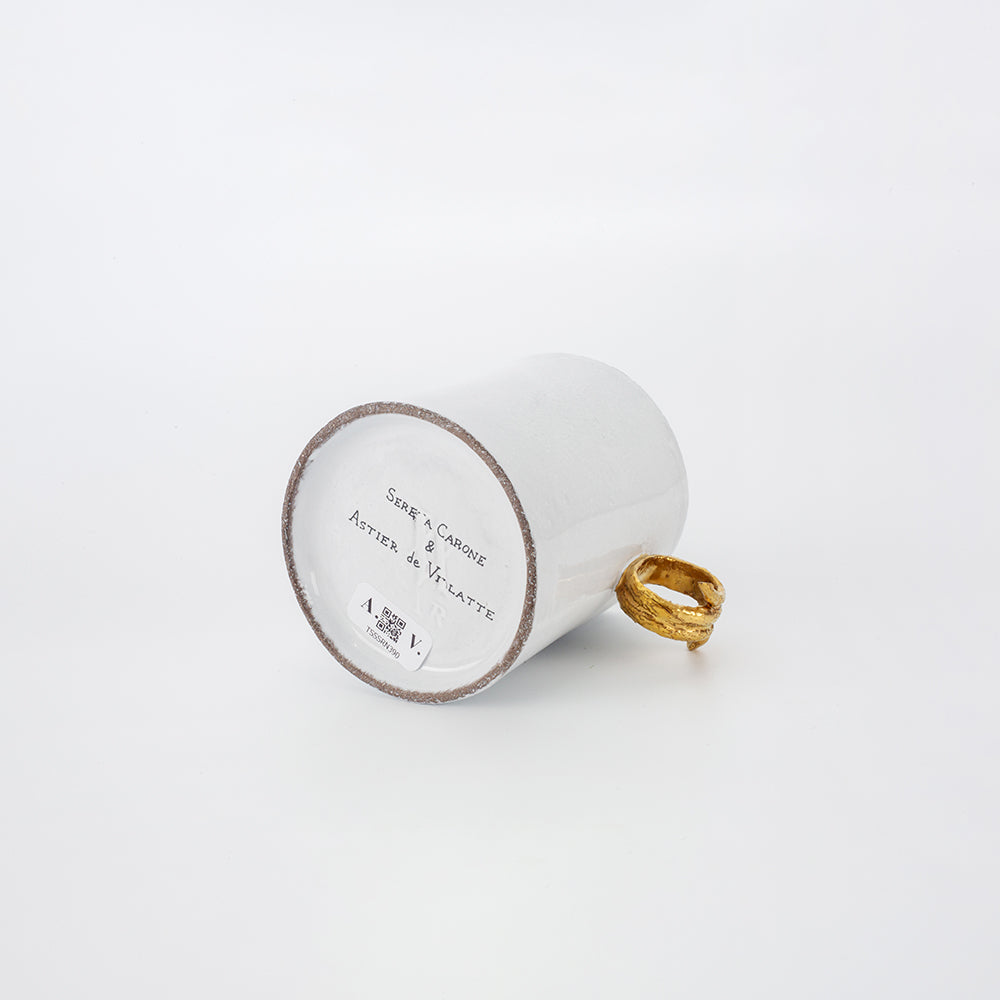 Astier de Villatte蛇环戒指杯TSSSRN390