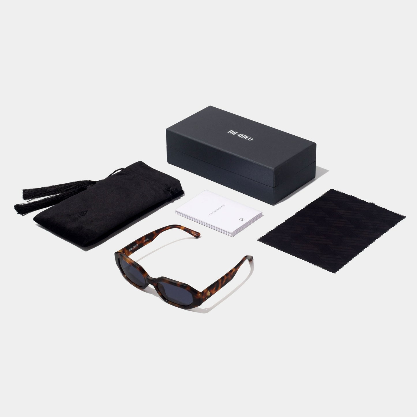 THE ATTICO x LINDA FARROW Irene玳瑁色方形太阳眼镜ATTICO14