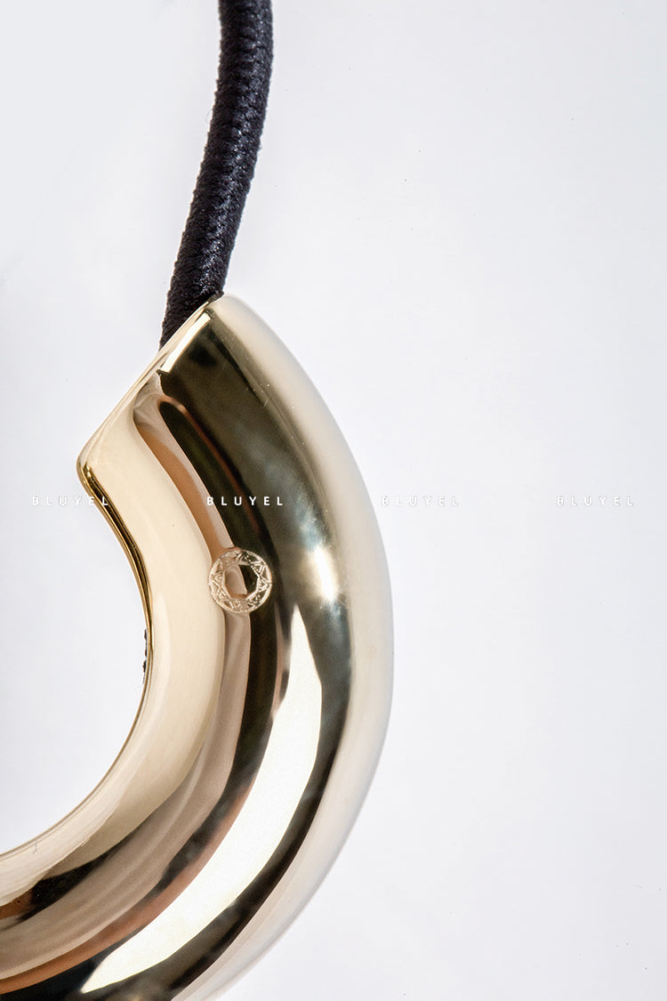 Saskia Diez Circle Metal Hair Tie