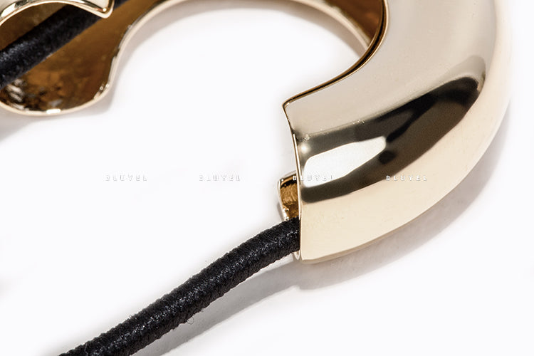 Saskia Diez Circle Metal Hair Tie