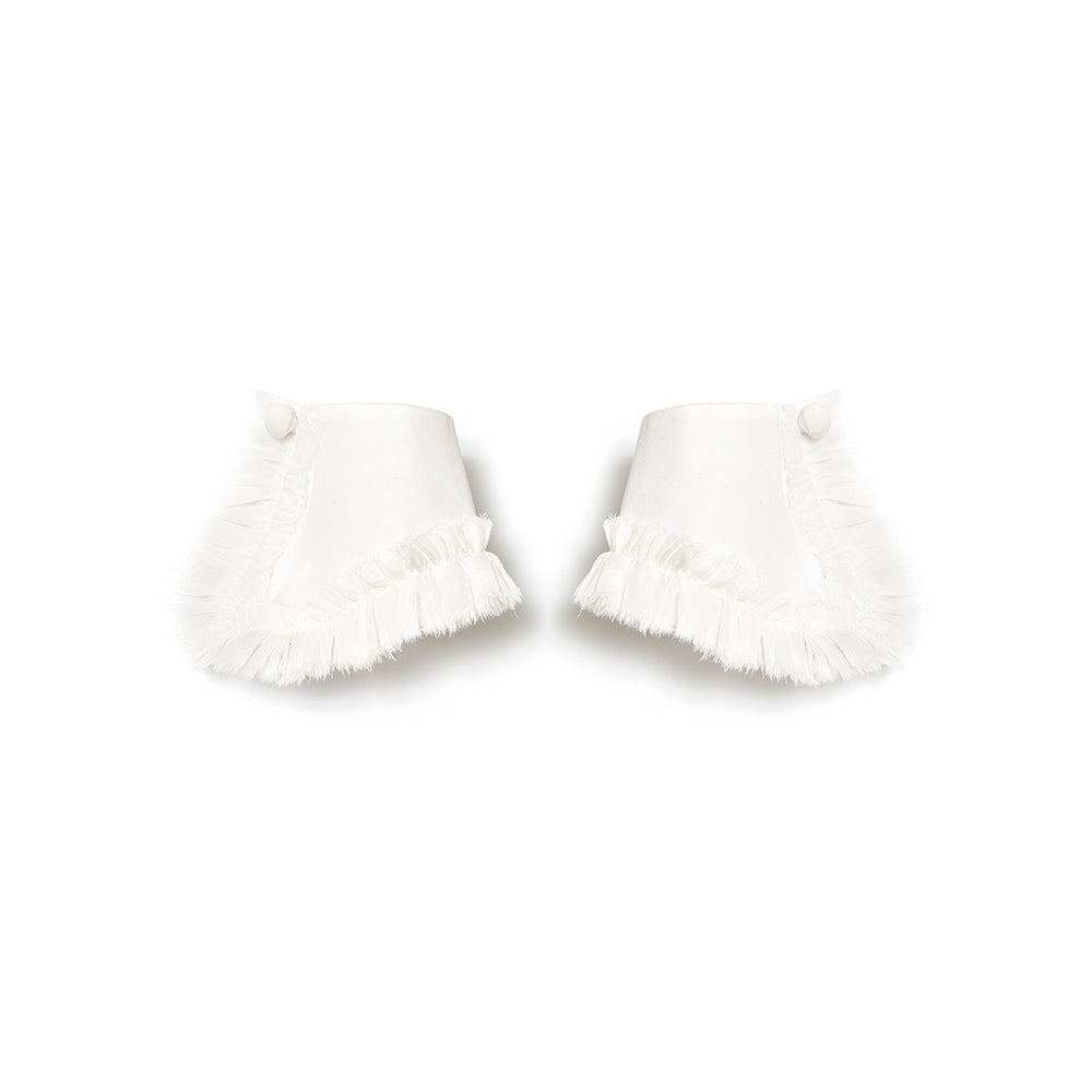 Catherine Osti EMY系列白色袖饰