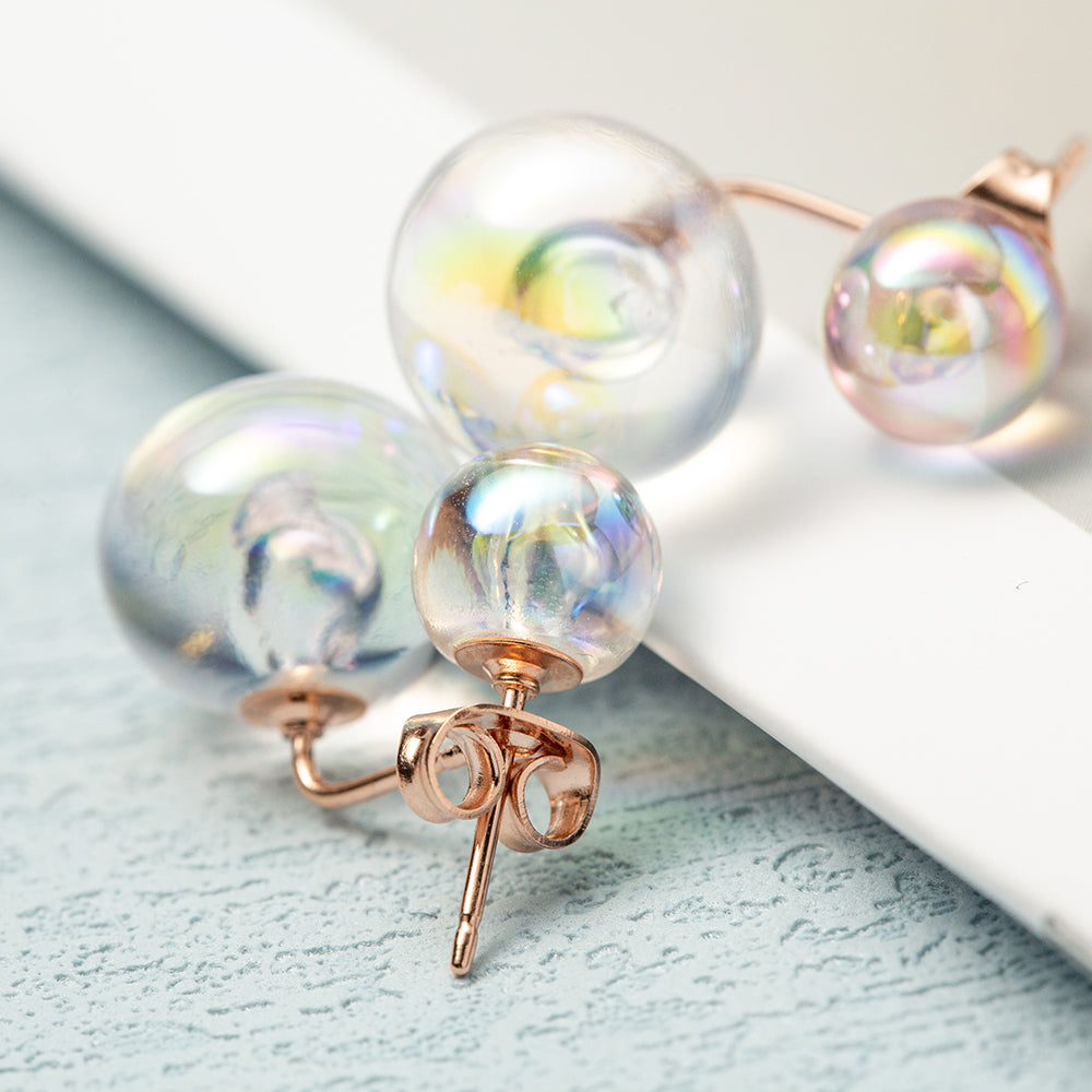 LA MÔME BIJOU "2 Soap Bubbles" Earrings