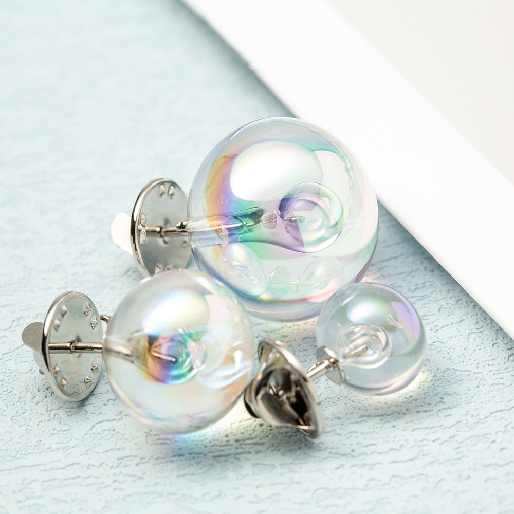 LA MÔME BIJOU "Soap Bubbles" Brooches (Three-piece)