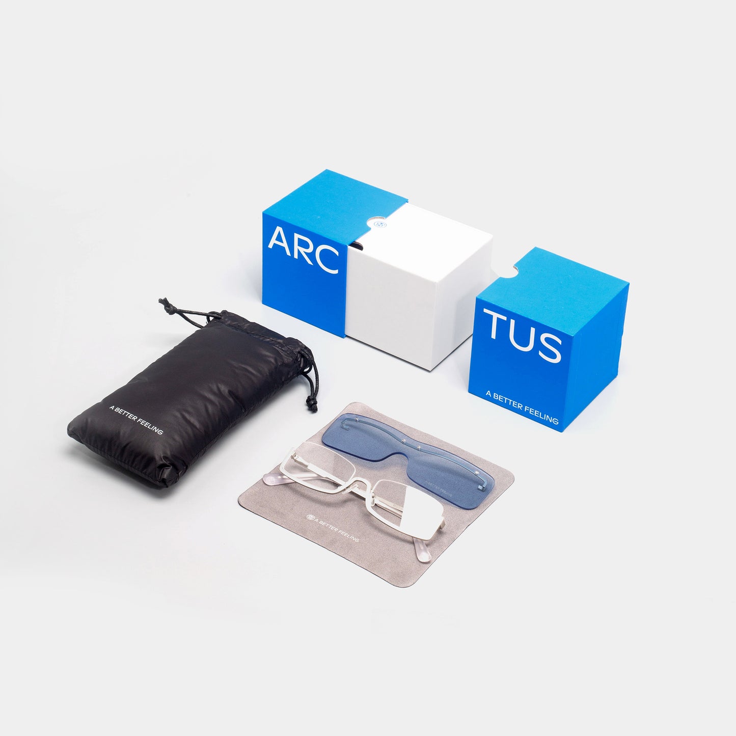 A BETTER FEELING ARCTUS OPTICAL Dual Lens Removable Sunglasses