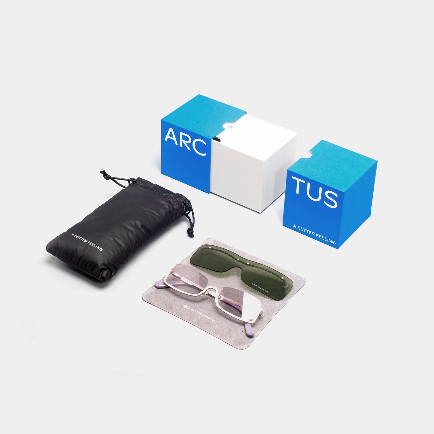 A BETTER FEELING ARCTUS IRIS Dual Lens Removable Sunglasses