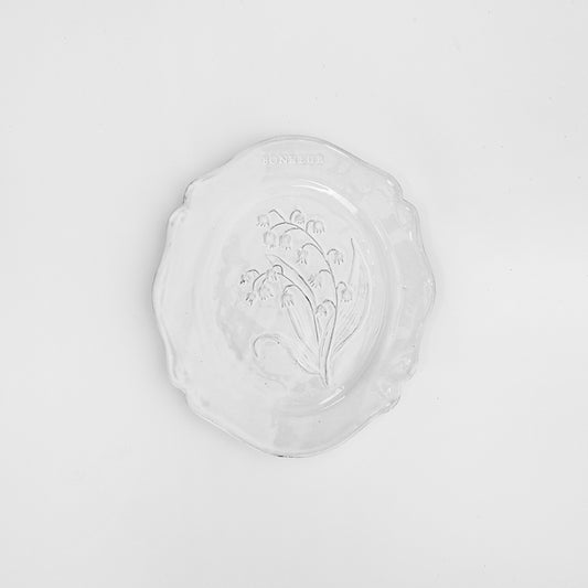 Astier de Villatte Dessert Plate (Lily of The Valley) ASPFLR1