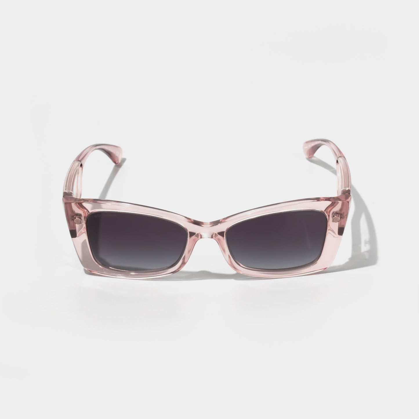 CHANEL Rectangle Transparent Pink Sunglasses CH5430