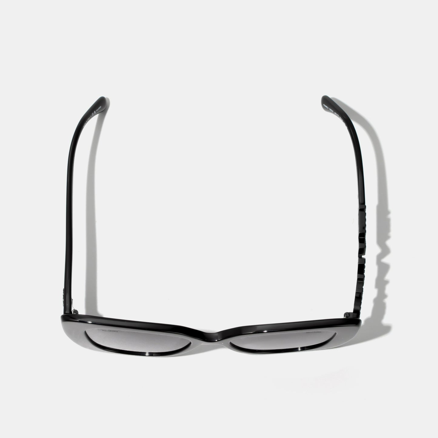 CHANEL Square Black & Black Diamanté Sunglasses CH5422