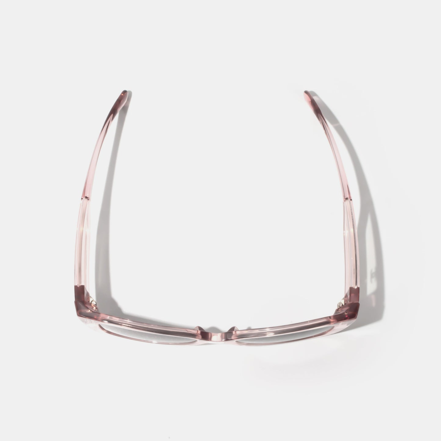 CHANEL Rectangle Transparent Pink Sunglasses CH5430