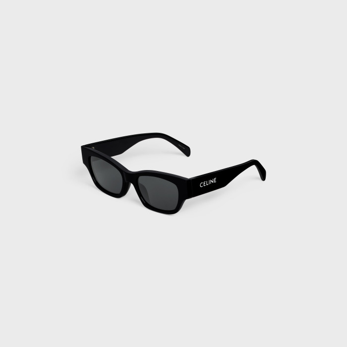 CELINE MONOCHROMS 01 Cat Eye Black Sunglasses CL40197