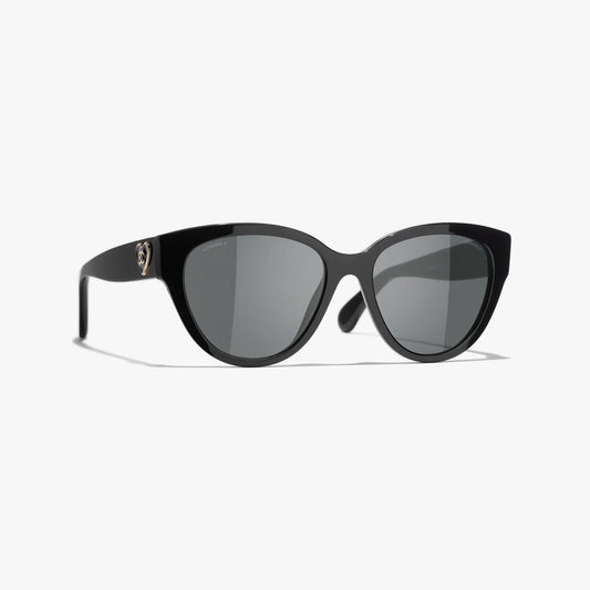 CHANEL Butterfly Black Sunglasses CH5477