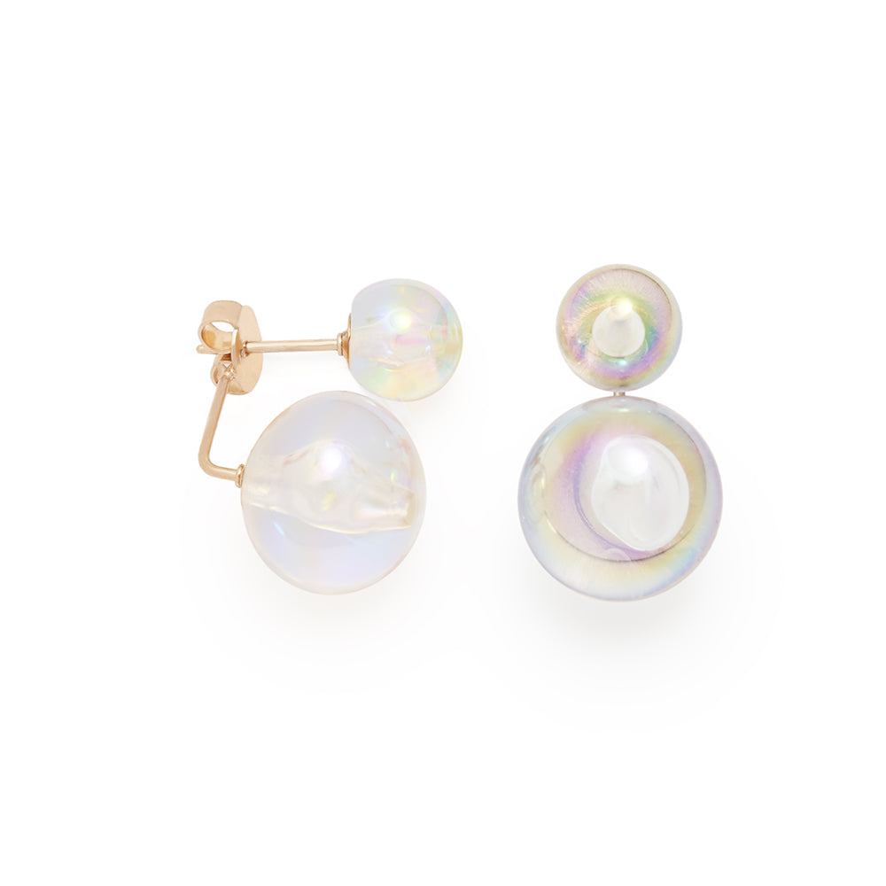 LA MÔME BIJOU "2 Soap Bubbles" Earrings