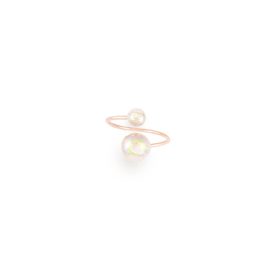 LA MÔME BIJOU "Soap Bubbles" Adjustable Ring