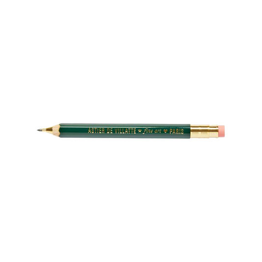 Astier de Villatte Green Robusto Mechanical Pencil CRYADV2V