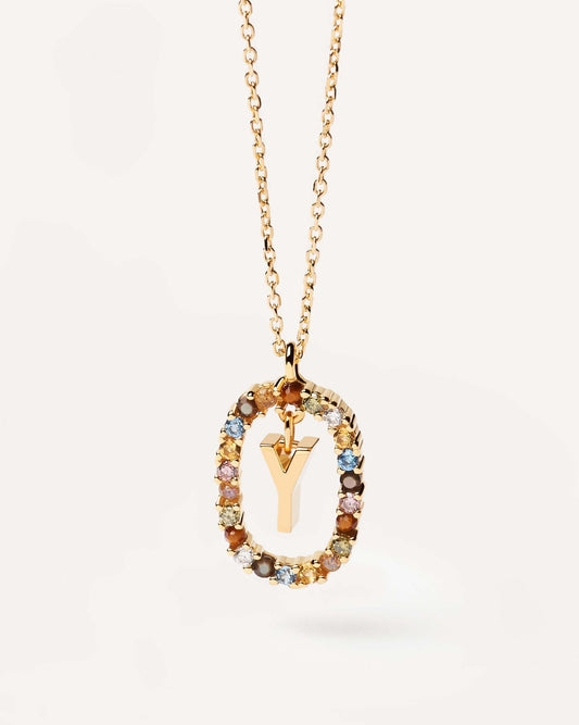 PDPAOLA LETTER Y Necklace